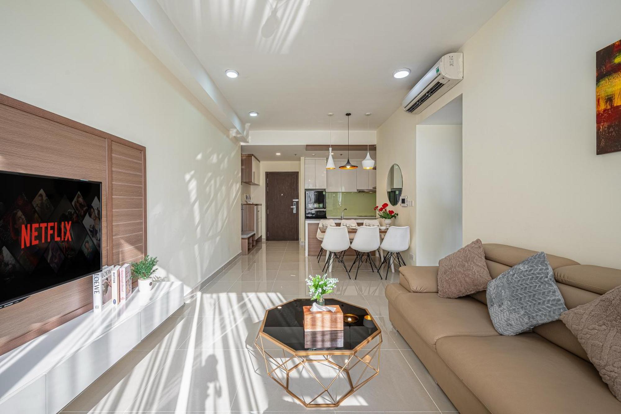 Double N Apartment - Netflix Tv, 5 Mins To Ben Thanh Market Ho Chi Minh City Exterior photo