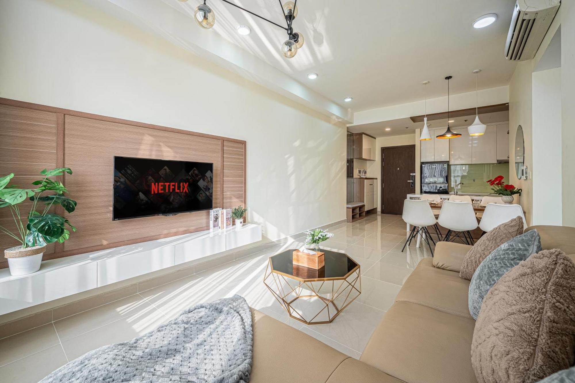 Double N Apartment - Netflix Tv, 5 Mins To Ben Thanh Market Ho Chi Minh City Exterior photo